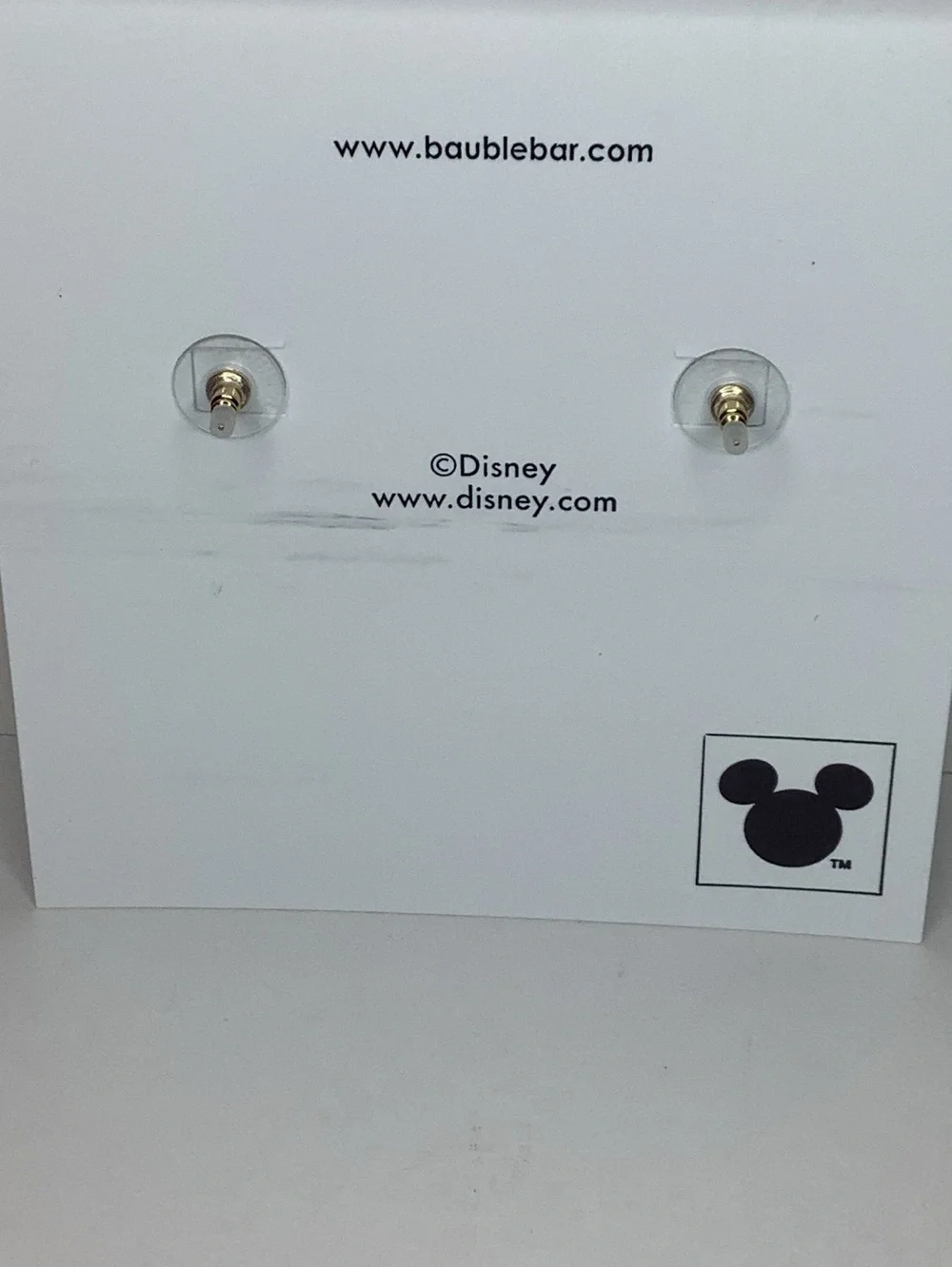 BaubleBar x Disney Mickey Christmas Tree Earrings New